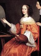 Gerard van Honthorst Detail of Margareta Maria de Roodere and Her Parents oil painting artist